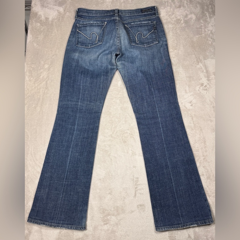 Vintage Y2K Citizens of Humanity COH Low Rise Bootcut Kelly Blue Jeans Size 26